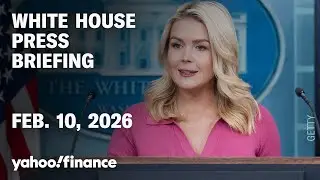 White House Press Secretary Karoline Leavitt holds press briefing