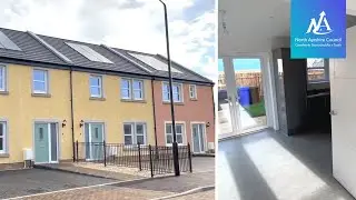 Tour of fantastic new housing at Irvine Harbourside | 71 new homes from North Ayrshire Council