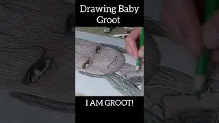Drawing Baby Groot 🌳
