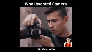 Camera kise ne banaya? Who Invented Camera? | #shorts #thodapadlo #shortvideo #shortsvideo