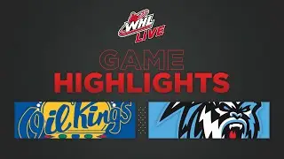 WHL Highlights: Oil Kings (1) at ICE (7) - February 11, 2023