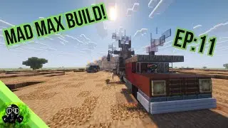 Minecraft CreativeCraft – Mad Max Convoy & Bunker Build! Ep 11 (Part One)