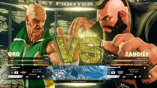 SFV Champion Edition 🔥 oidekun1 (ORO) Vs Dynamite (Zangief) 🔥 Online Match's 04-30-2023