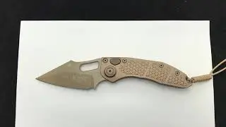 Демонстрация Tan Microtech Stitch Auto