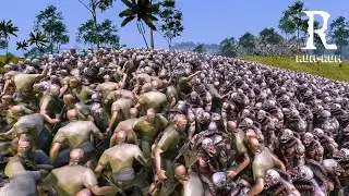 12.000 Bandits vs 12.000 Gondiis- Ultimate Epic Battle Simulator 2- UEBS 2