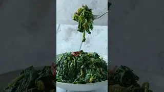 Easy Italian Sauteed Spinach with Garlic Recipe