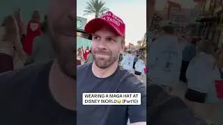 Wearing a MAGA hat at Disney World party 10 #Trump #Maga