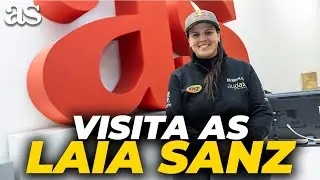 LAIA SANZ, visita la redacción del DIARIO AS tras su DAKAR 2026
