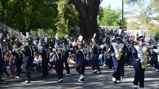 Cal Aggie Marching Band performs 