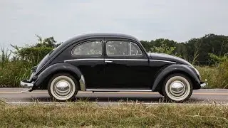 1955 Volkswagen Beetle Walk Around and Start Up!