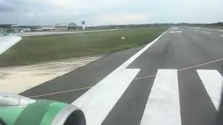 CITILINK Airbus A320-200 Take Off From AP Tumenggung Pranoto Airport, Samarinda (AAP)