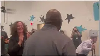 Leroy Harper * National Rock Star Custodian 2022  on Channel 3 WTKR in Chesapeake, VA.