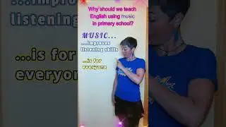 Why Music? | Teacher Tips | Dancing English #englishteacher #teachingenglish #shorts