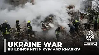 Russia unleashes mass air strikes on Ukraine