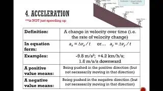 Motion Terminology [part 2]