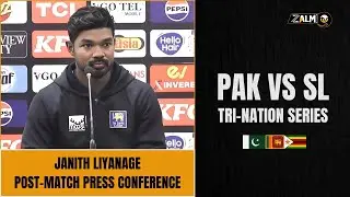 Janith Liyanage Press Conference | PAK vs SL | T20I Tri-Nation Series | Zalmi TV