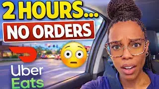 Я ждала свой первый заказ 2 часа 😳 | DoorDash и Uber Eats до наступления темноты