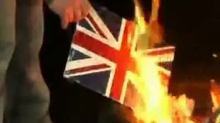 Queen's effigy burned in Argentina