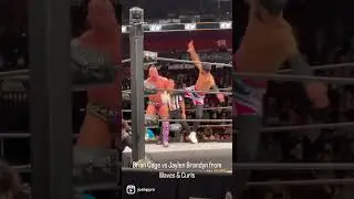 Brian Cage vs Jaylen Brandyn from Waves & Curls