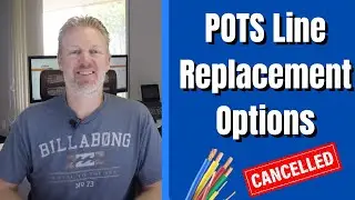 Варианты замены линии POTS