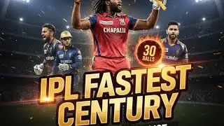 IPL Fastest Century In History Player List | Top Ipl Fastest Century In Cricket History 