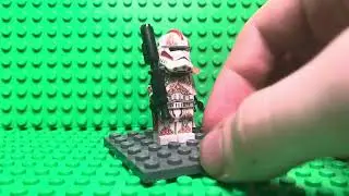 LEGO Star Wars - Old Clone Army Customs Review - Flame Commander!