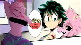 Mina send noods to midoriya || mina ashido - Comic dub