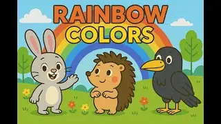 Learn Rainbow Colors with Benny, Henry & Oliver! | Fun Educational Cartoon for Kids