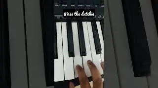 Pass the dutchie piano tutorial #harshicastle #shorts #pianotutorial #strangerthings