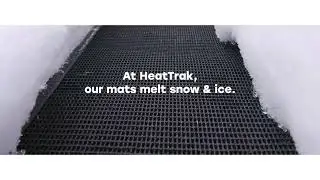 HeatTrak Snow & Ice Melting Mats offers a better alternative to harsh chemicals and salts
