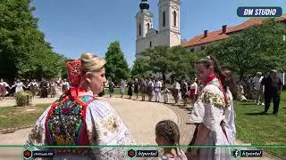 Mlada misa fra Stjepana Orkića, kolo ispred crkve (16.7.2023.)