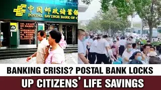 Panic Grows: Postal Savings Bank Freezes Deposits of Countless Citizens