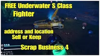 FREE S Class Underwater Fighter address and location No Man's Sky