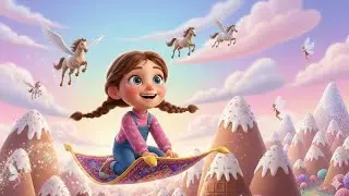 &bdquo;Magischer fliegender Teppich &ndash; Abenteuer im Fantasy-Land f&uuml;r Kinder&ldquo;