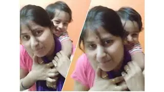 Piggy back carry challenge part -1👩‍👦 ।। New challenge video 😰।। back Carry challenge। mom & son