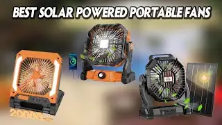 These Solar Fans Are a GAME CHANGER! (Top 5 Picks for Camping & Emergencies)
