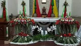 Dekorasi Gereja & Kapel H wuruk 25 Desember 2021