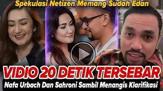 VIDIO 20 DETIK SAHRONI DENGAN NAFA URBACH? ‼️TERSEBAR SETELAH FLESDISK HILANG
