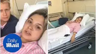 Mother glows after live broadcasting her traumatic pregnancy - Daily Mail
