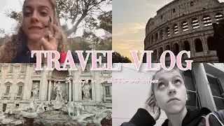 TRAVEL VLOG 💜 | Alone in Rome, I got a fine, went to embassy