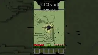 Самый быстрый спидран в Майнкрафт #memes #анонимус #minecraft #mine #speedrun