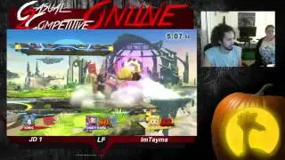Online C2C 12 Loser's Finals.) JD (DiddyKong) VS ImTayma (Wii Fit, Lucas) - Smash 4 Wii U