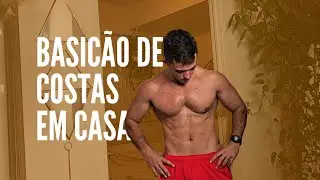COSTAS EM CASA - Usando Apenas Barra de Porta