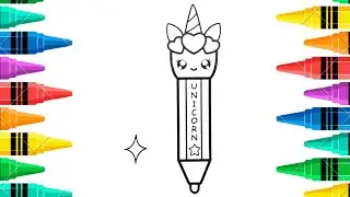 Unicorn Magic Pen Drawing, Painting, Coloring for Kids & Toddlers