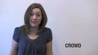 Crowd | Learn English words every day with Spotlight