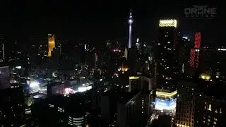 Night view KLCC and TRX