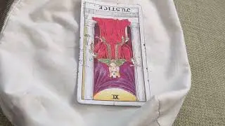 Justice Tarot card reversed meaning.