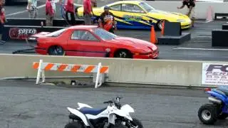 Mazda RX7 RX8 Crash at ATCO Raceway Pepe Loco