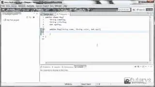 How to use a constructor with parameters in Java?