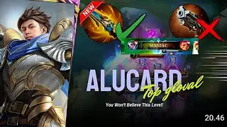 NEW META!! TOP GLOBAL  ALUCARD THUNDER BELT AS FIRST ITEM IS 100% BROKENN!!